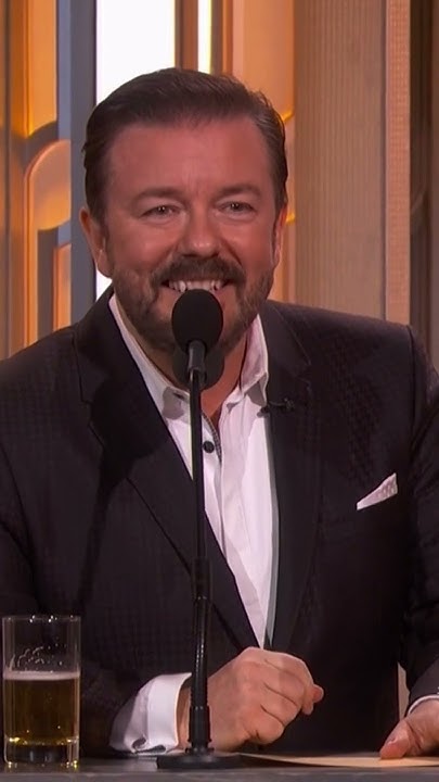Ricky Gervais ROASTS Mel Gibson Golden Globes - YouTube