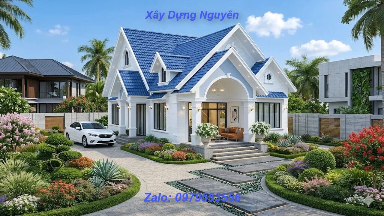 Mẫu Nhà Cấp 4 Mái Thái Diện Tích 8x14m Thiết Kế 3 Phòng Ngủ #cap4 #maithai