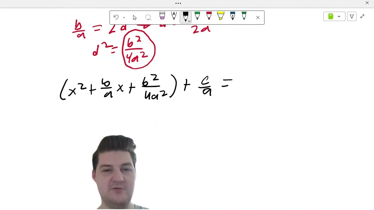 Quadratic Formula Proof