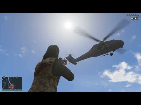 GTA 5 - Trevor’s Cannibal Village Massacre + Ten Star Escape