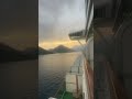 Sailing out of Kotor, Montenegro on P&amp;O Azura
