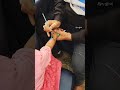 #youtube shorts #My cute sister hand so beautiful water Colour tatoo #baterfly ..