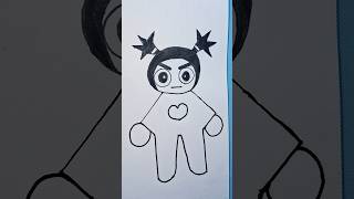 🔥 Quick & Cute Angry Girl Drawing – Fun Kids Art! #art