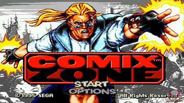 Comix Zone (Mega Drive - Genesis): Intro - Abertura HD