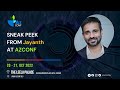 Sneak Peek | Az Community Conference 2022 | Jayanth Dattatri YK | AzConf | Oct 20-21, 2022