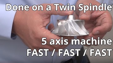 SW Twin Spindle BAW02 5 axis