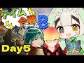 【#きゅりARKテイム合戦 :Day5】まさかの逆転されたので追いつくために頑張る…！ 【Ark Survival Ascended】