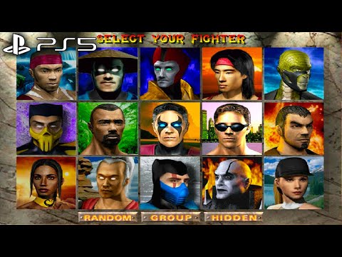 Mortal Kombat 4 Gameplay All Characters Legacy Kollection