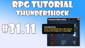 #31.11 Unity RPG Tutorial - Thundershock