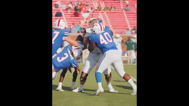 Delano Robinson Jr 2021 Highlights. SMU