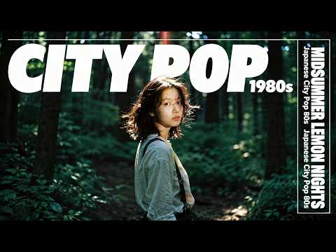 Japanese City Pop 80s – Midsummer Lemon Nights 🍋 | Midnight Pool