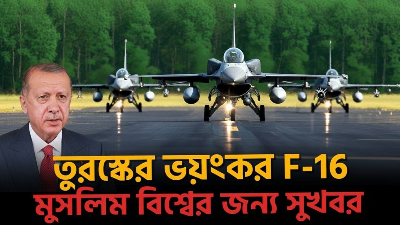 মুসলিম বিশ্বের আত্মবিশ্বাস এরদোগান, F-16 নিয়ে তুরস্কের বড় বার্তা | International News