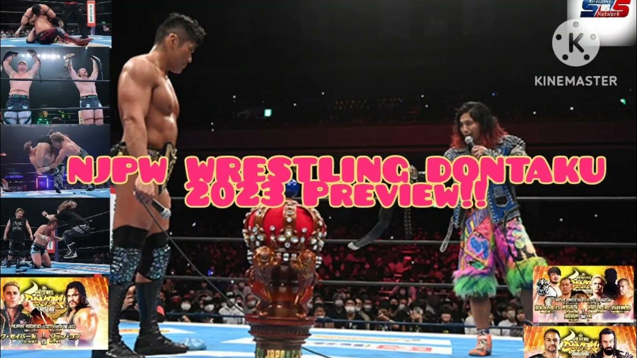 NJPW Satsuma no Kuni recap/ NJPW WRESTLING DONTAKU 2023 Predictions! 