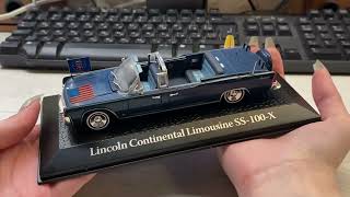 45а. Обзор масштабной модели Lincoln Continental SS-100-X президента США Джона Кеннеди