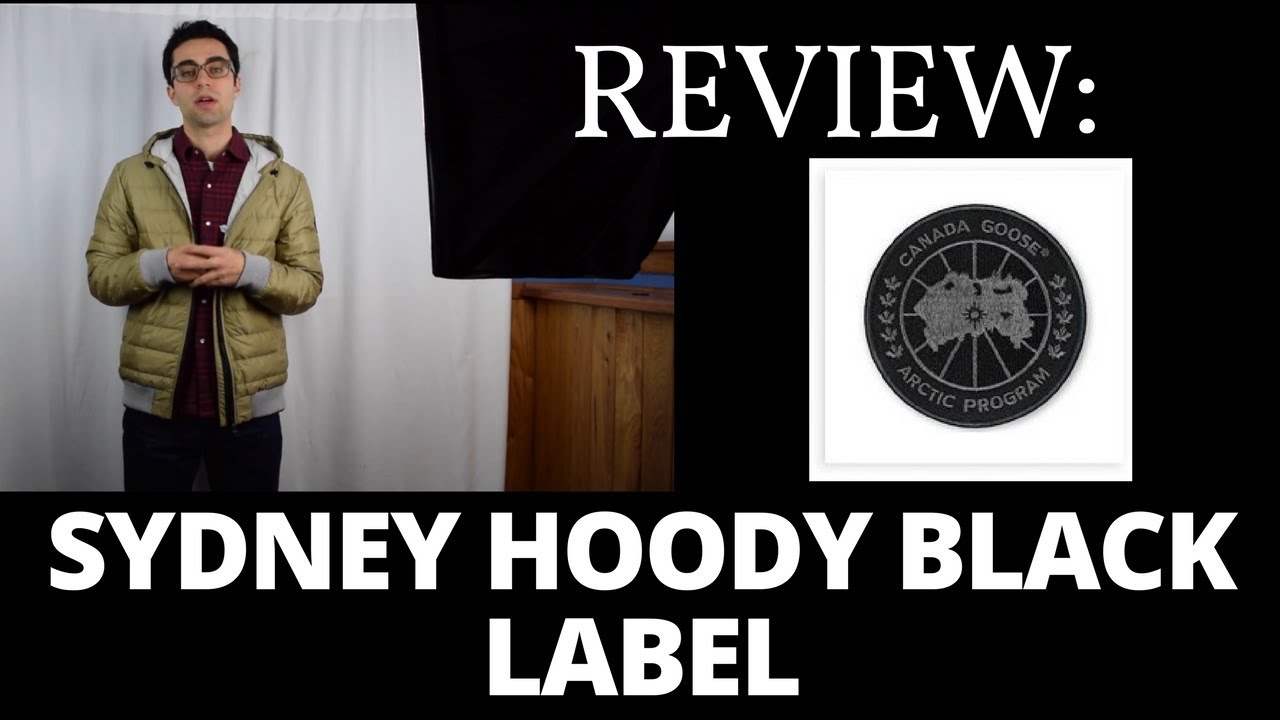 Review: Canada Goose Sydney Hoody Black Label