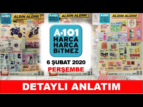 A101 6 ŞUBAT 2020 PERŞEMBE | AKTÜEL ÜRÜN KATALOĞU | DETAYLI ANLATIM