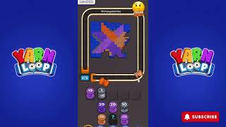 Yarn Loop Knit Puzzle - level 804 - Gameplay walkthrough