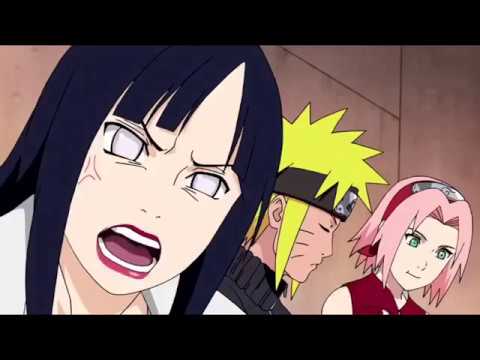 Hinata threatens Neji with removing his eyes