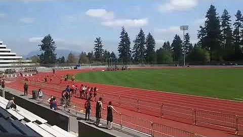 Senior Boys 100m - Burnaby/New West District Champ...