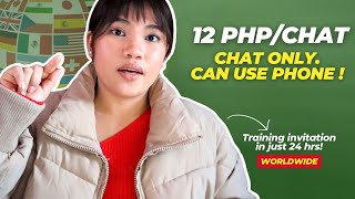 Earn 12Php (0.21 Euro) Per Chat with your Phone: Worldwide Hiring! #teachermarie #earnmoneyonline by Teacher Marie 234,698 views 3 months ago 11 minutes, 9 seconds