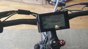 Buzzbike SW900 display settings for 48 volt bike