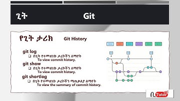 Git & GitHub - Part 12: git log (Amharic Lang.)