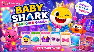 Pinkfong Baby Shark Makeover Game - Full Gameplay Learning English Game Fun for Kids (iOS,Android) screenshot 3