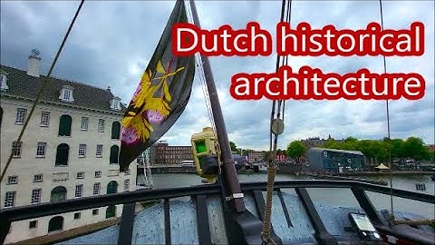 Dutch Historical Architecture Naval Storehouse 1656. The Maritime Museum Amsterdam Blow The Man Down