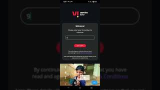 Vi movies and tv app Account Vi movies and tv on mobile screenshot 1