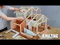 CONSTRUCTION OF MINI HOUSE IN WOOD ----STRUCTURE