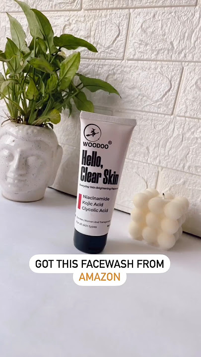 here's WOODOO's enriched facewash with brightening & soothing ingredients #woodoo#skincare#facewash