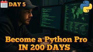 🚀Become a Python Pro in 200 Days🐍– Daily Coding Starts Now! 💻