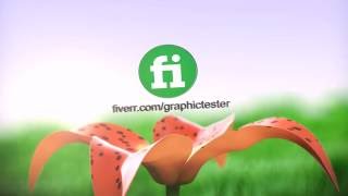 7 - Growing flower logo intro