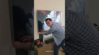 Don't Make This Mistake While Unboxing Your New TV || #shorts #viral #unboxing #aarufacts