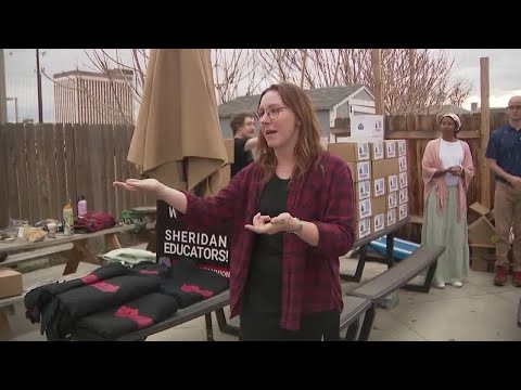 Sheridan educator strike continues after board no-shows meeting