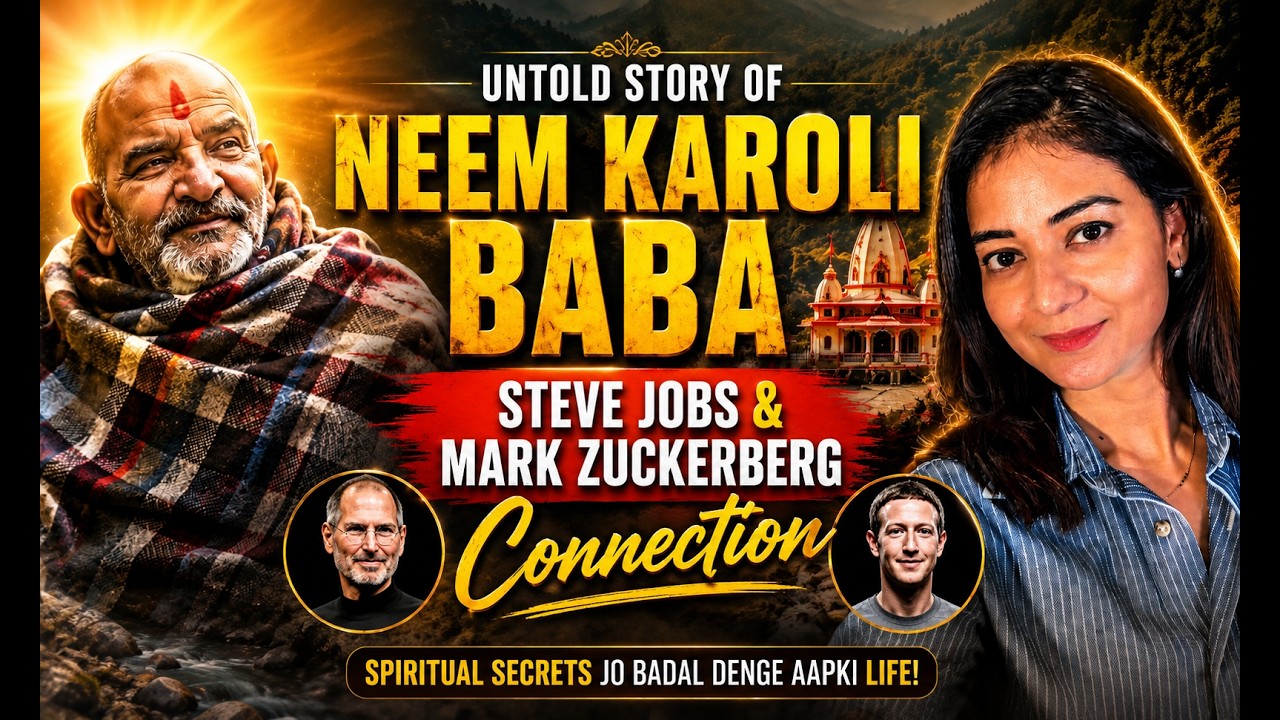 Untold Story of Neem Karoli Baba - Steve Jobs & Mark Zuckerberg Connection #neemkarolibaba