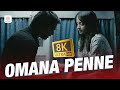 Omana Penne 8K/4K Video Song | Vinnaithaandi Varuvaayaa | A.R. Rahman | STR, Trisha
