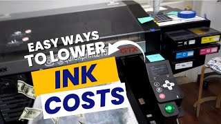 🔥I wish I knew this when I started DTG PRINTING - Brother GTX ink money saving tips