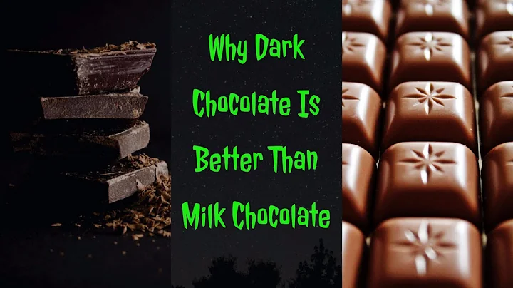 Why Dark Chocolate Is Better Than Milk Chocolate