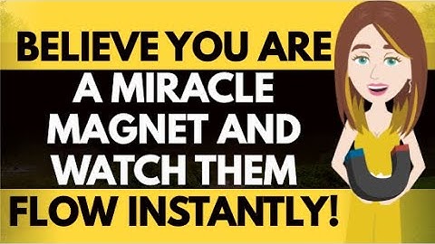 Act Like Miracles Are Already Yours, And They Will Show Up Now !✨Abraham Hicks 2025