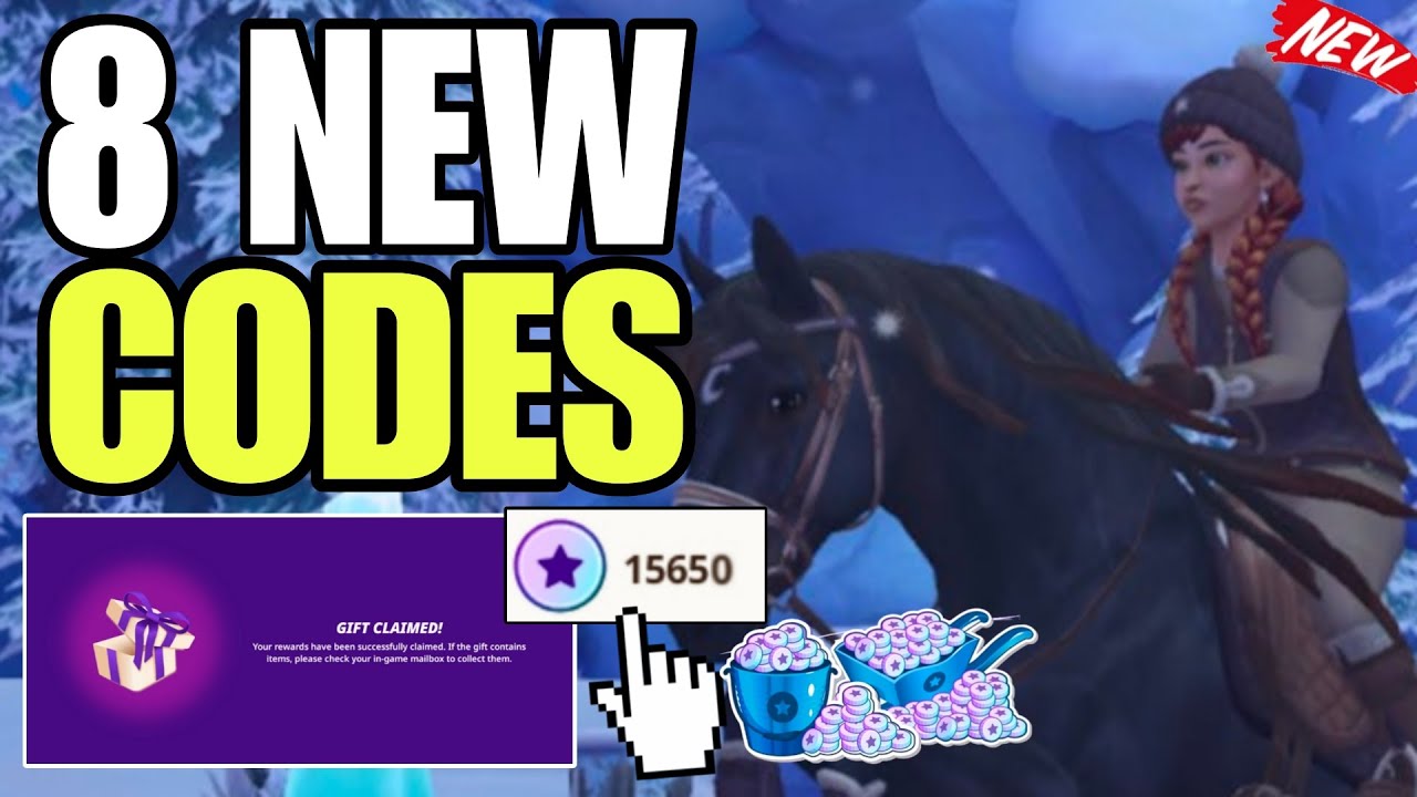 *НОВЫЕ КОДЫ* ​​КОДЫ ДЛЯ ОБМЕНА ЗВЕЗДНЫХ МОНЕТОВ В STAR STABLE | КОДЫ ДЛЯ STAR Rider в STAR STABLE...