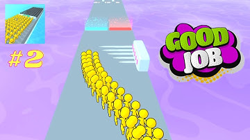 Runner Pusher | All Levels | PRO Gameplay (4 | 6)