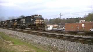 Norfolk Southern 153 Westbound Manifest in Austell,Ga 03-29-2013© (HD)