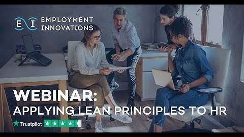 WEBINAR | Applying Lean Principles to HR
