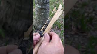 Handcraft a Bamboo Slingshot # Craft Idea # DIY # Simple Trigger