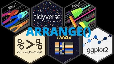 How to use Arrange Function of R dplyr package?