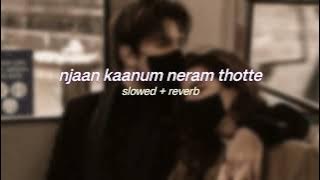 njaan kaanum neram thotte ( s l o w e d   r e v e r b ) | lilvibe