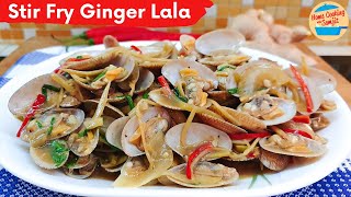 Stir Fry Lala with Ginger