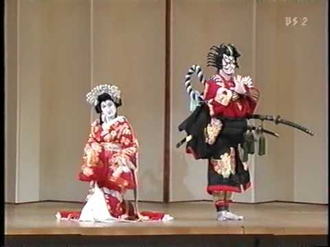 歌舞伎 三代目市川猿之助丈 歌舞伎スーパー講座 1998 矢の根の五郎と赤姫 Youtube