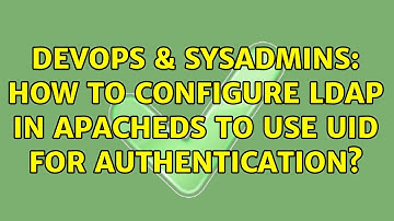 DevOps & SysAdmins: How to configure LDAP in ApacheDS to use uid for authentication?